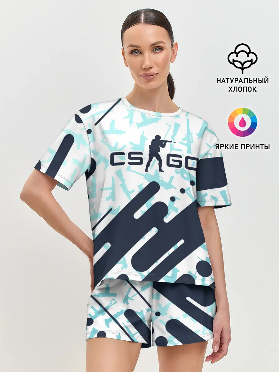 Женская пижама с шортами / CS GO | КС ГО