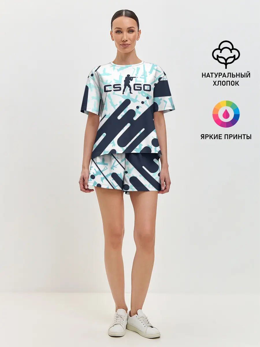 Женская пижама с шортами / CS GO | КС ГО