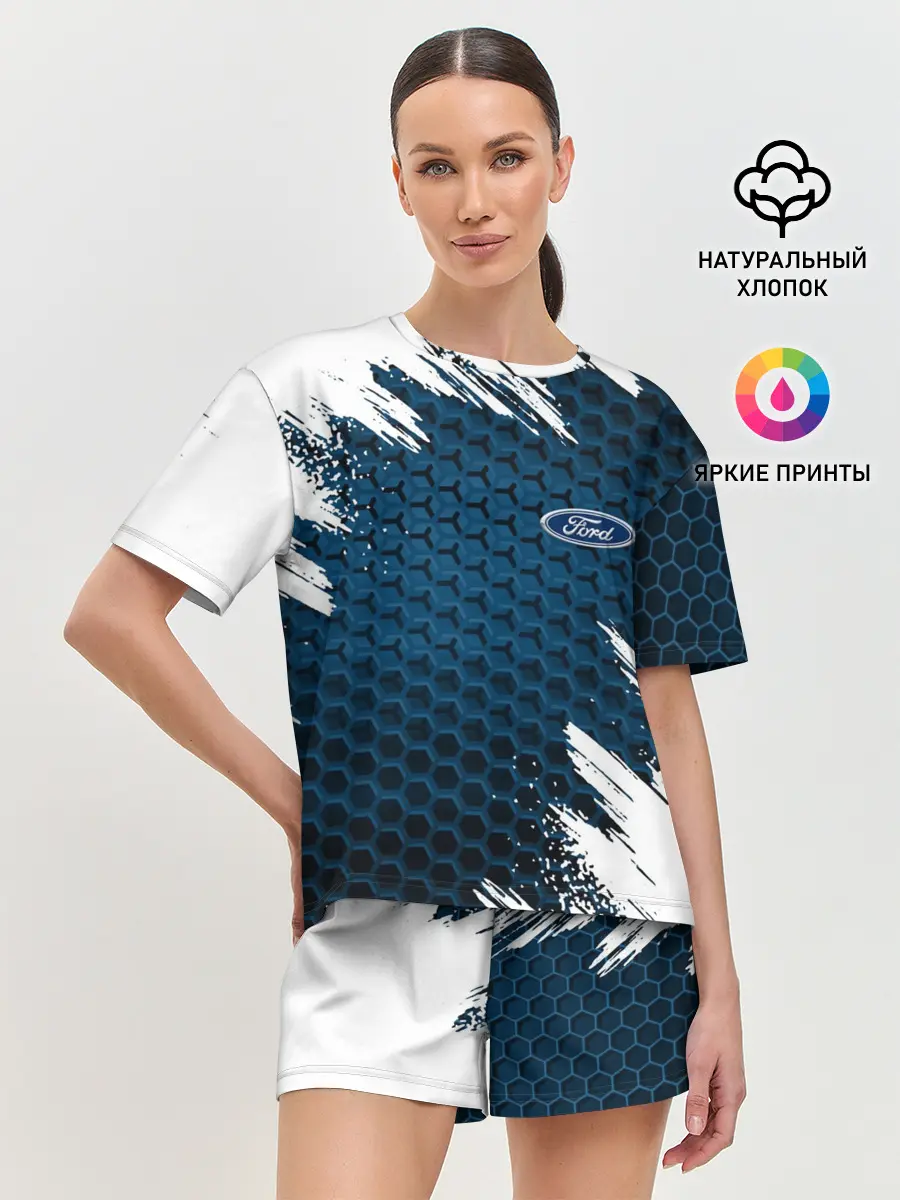 Женская пижама с шортами / FORD