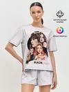 Женская пижама с шортами / blackpink