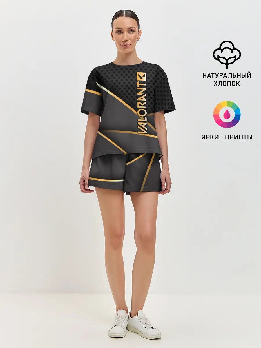 Женская пижама с шортами / Valorant