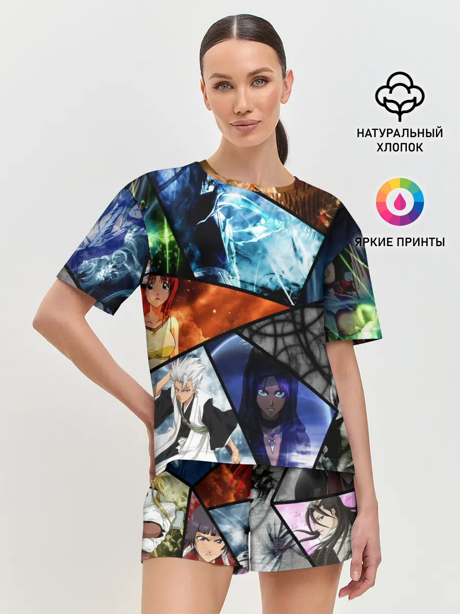 Женская пижама с шортами / аниме персы