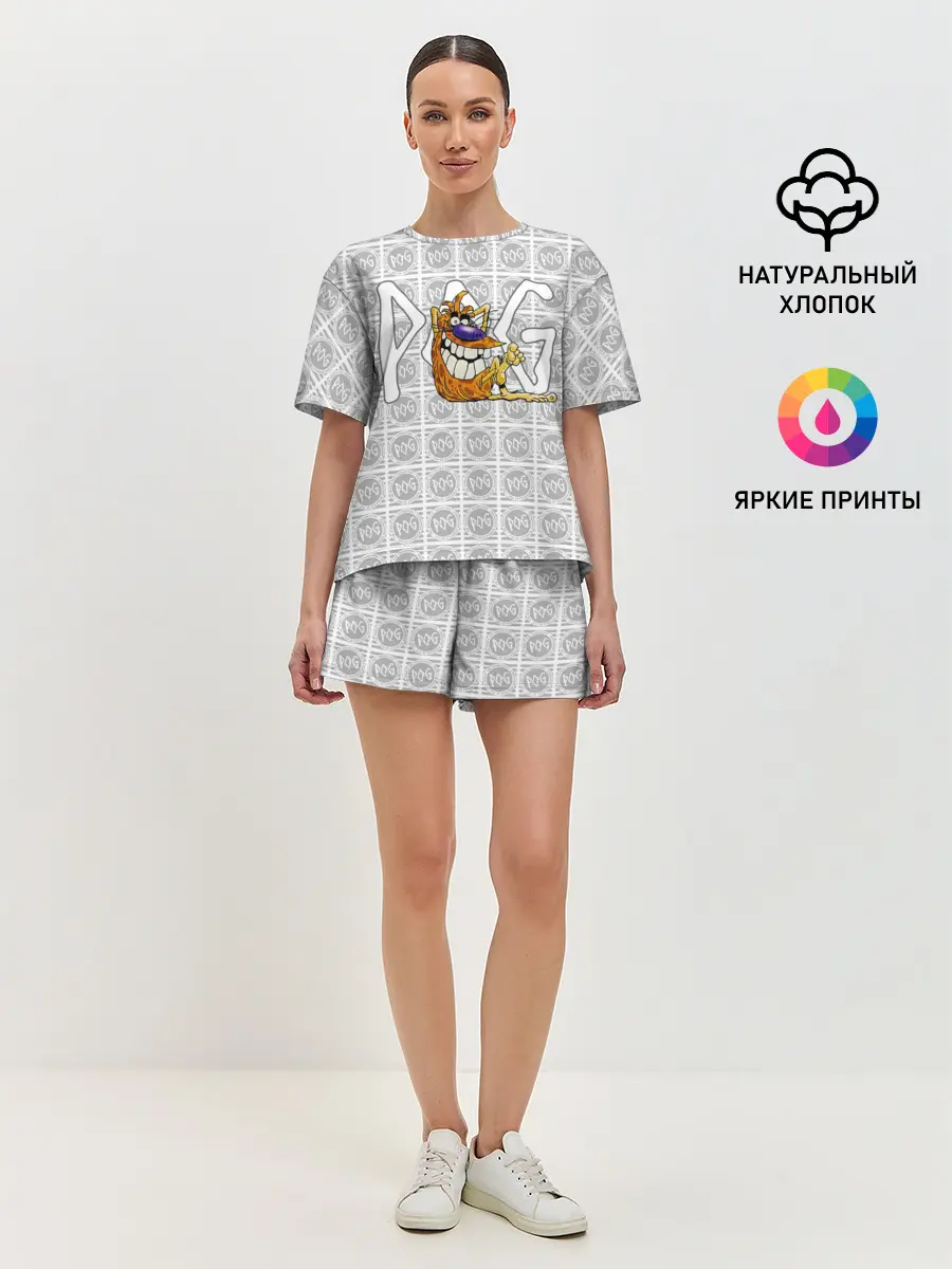 Женская пижама с шортами / POG