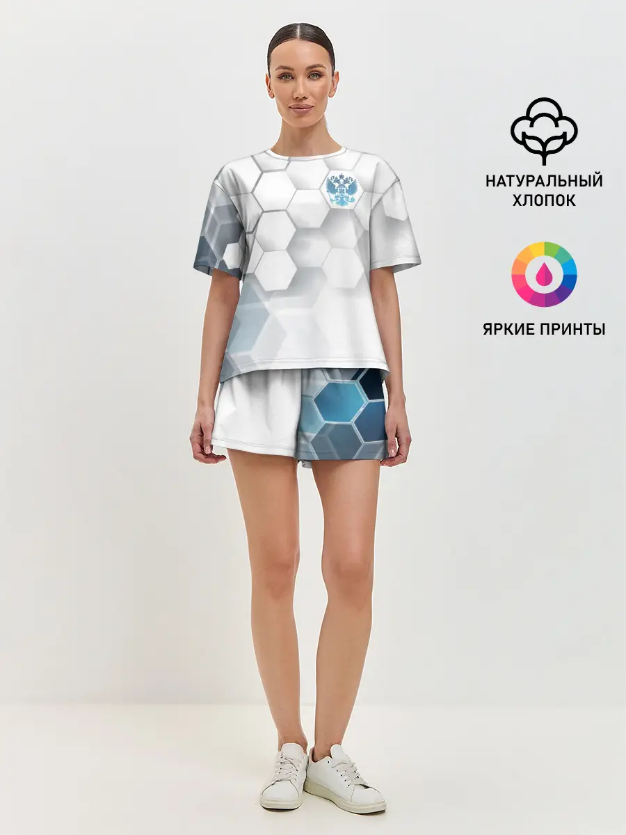 Женская пижама с шортами / Россия