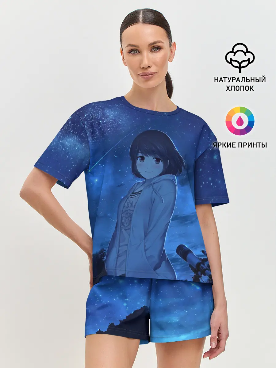 Женская пижама с шортами / Rui-Rui