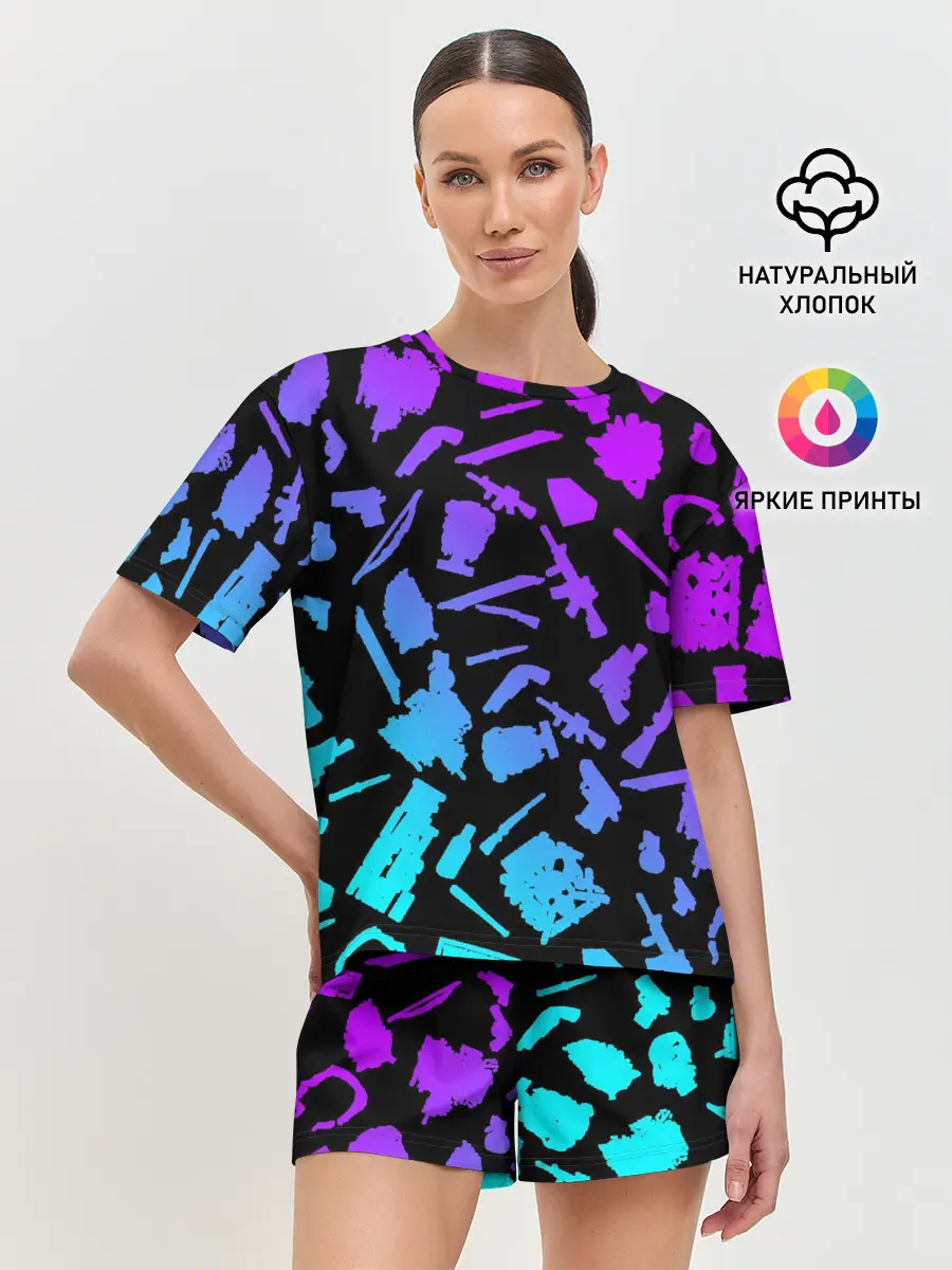 Женская пижама с шортами / PATTERN THE LAST OF US