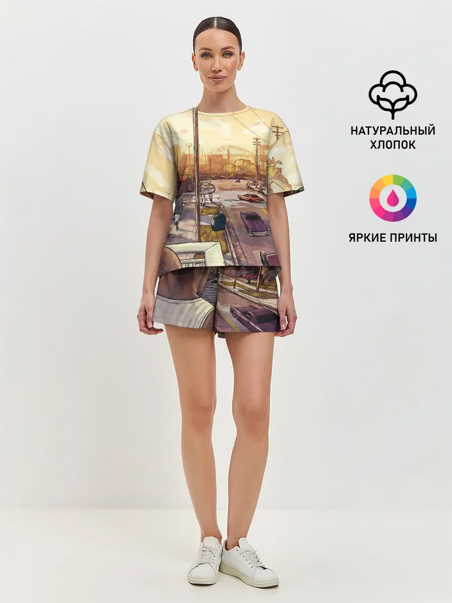 Женская пижама с шортами / GTA San Andreas