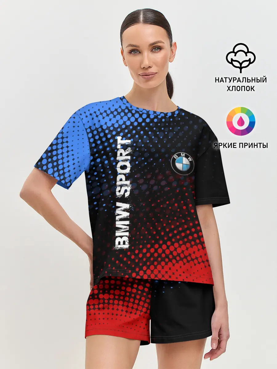 Женская пижама с шортами / BMW SPORT