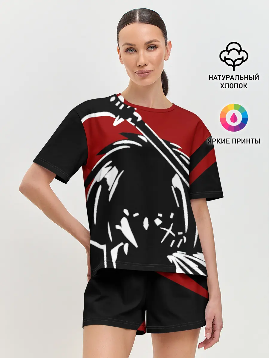 Женская пижама с шортами / Химура Кэнсин Самурай Х