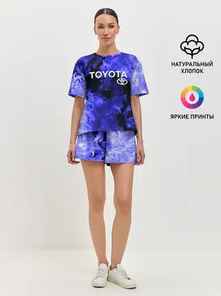 Женская пижама с шортами / TOYOTA