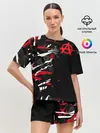Женская пижама с шортами / Анархия