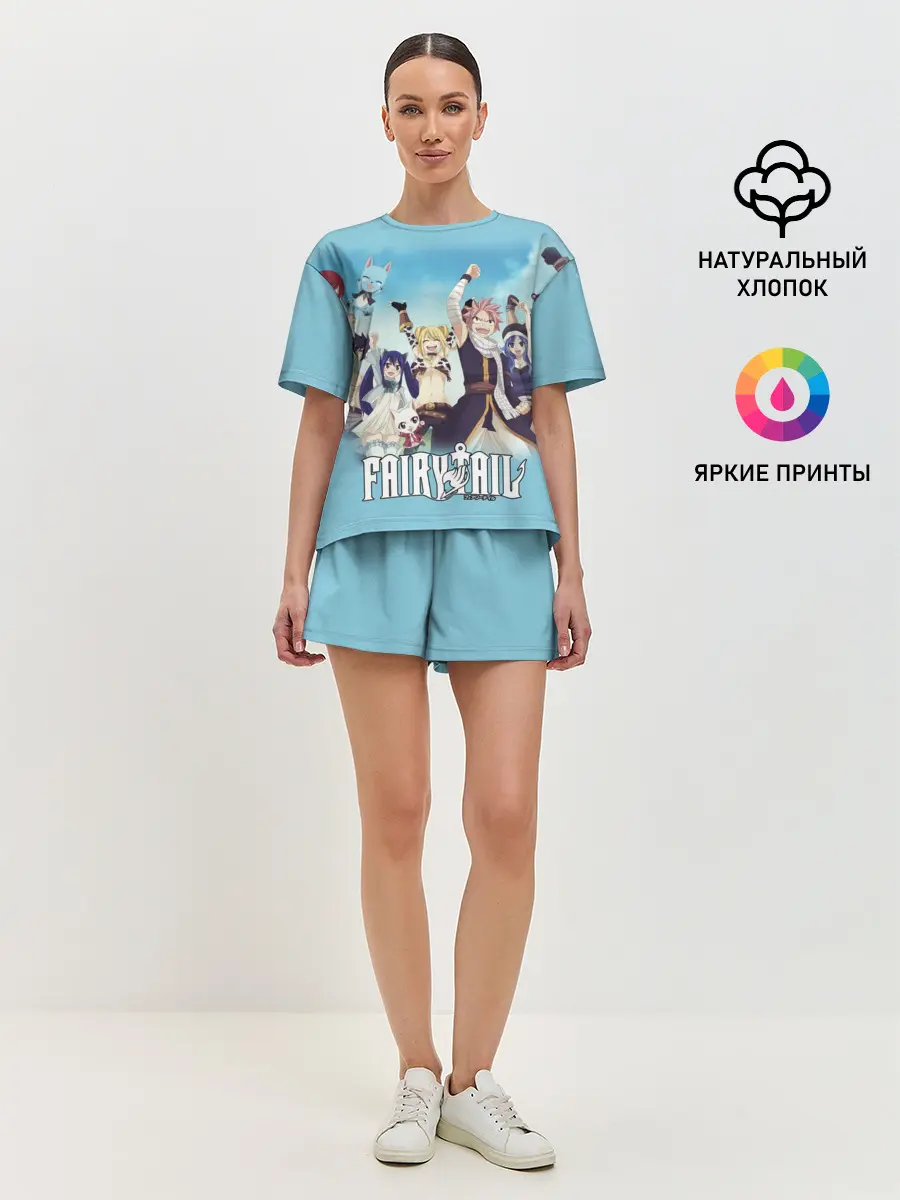 Женская пижама с шортами / Fairy Tail Heroes