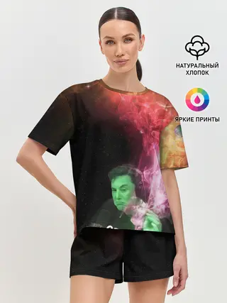 Женская пижама с шортами / ПРИШЕЛЕЦ