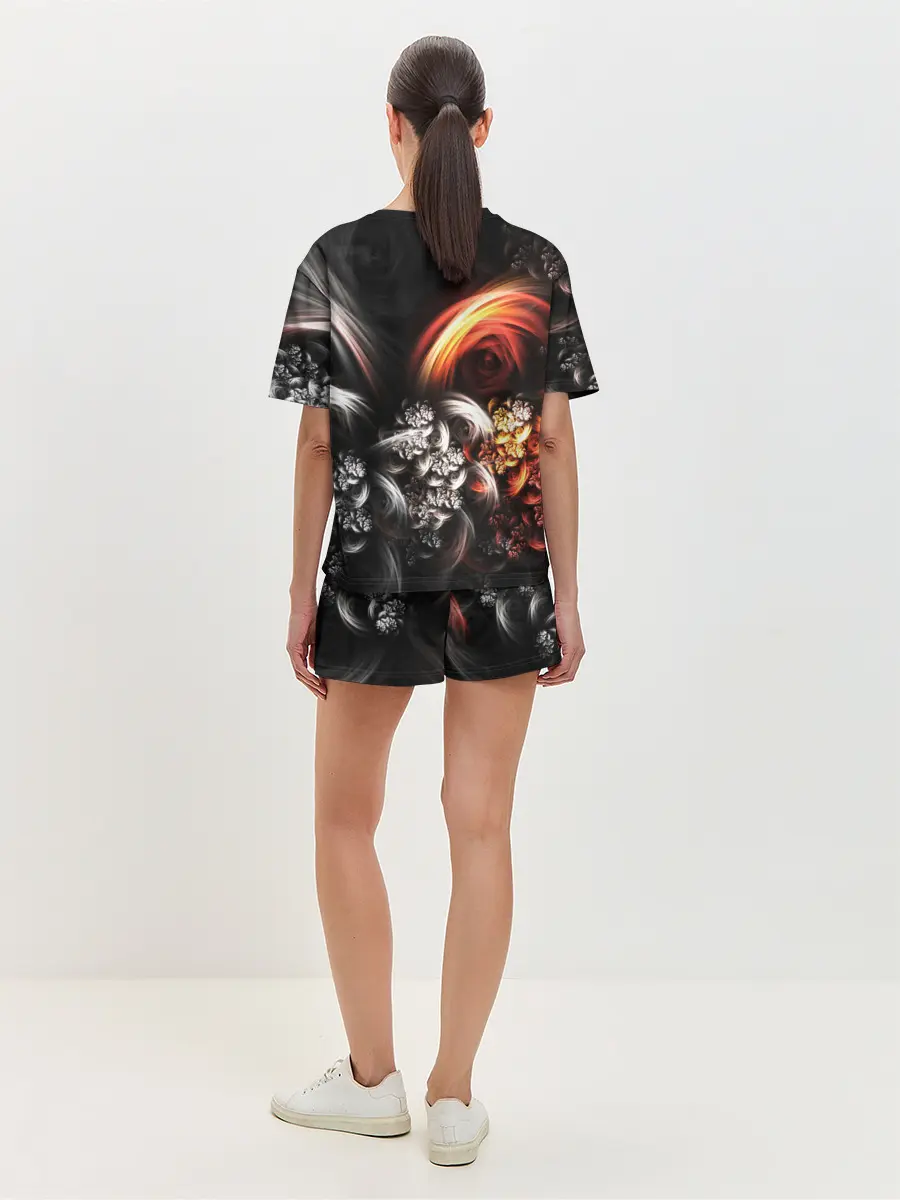 Женская пижама с шортами / FRACTALS