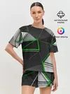 Женская пижама с шортами / 3D полигон