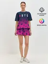 Женская пижама с шортами / BTS / БТС