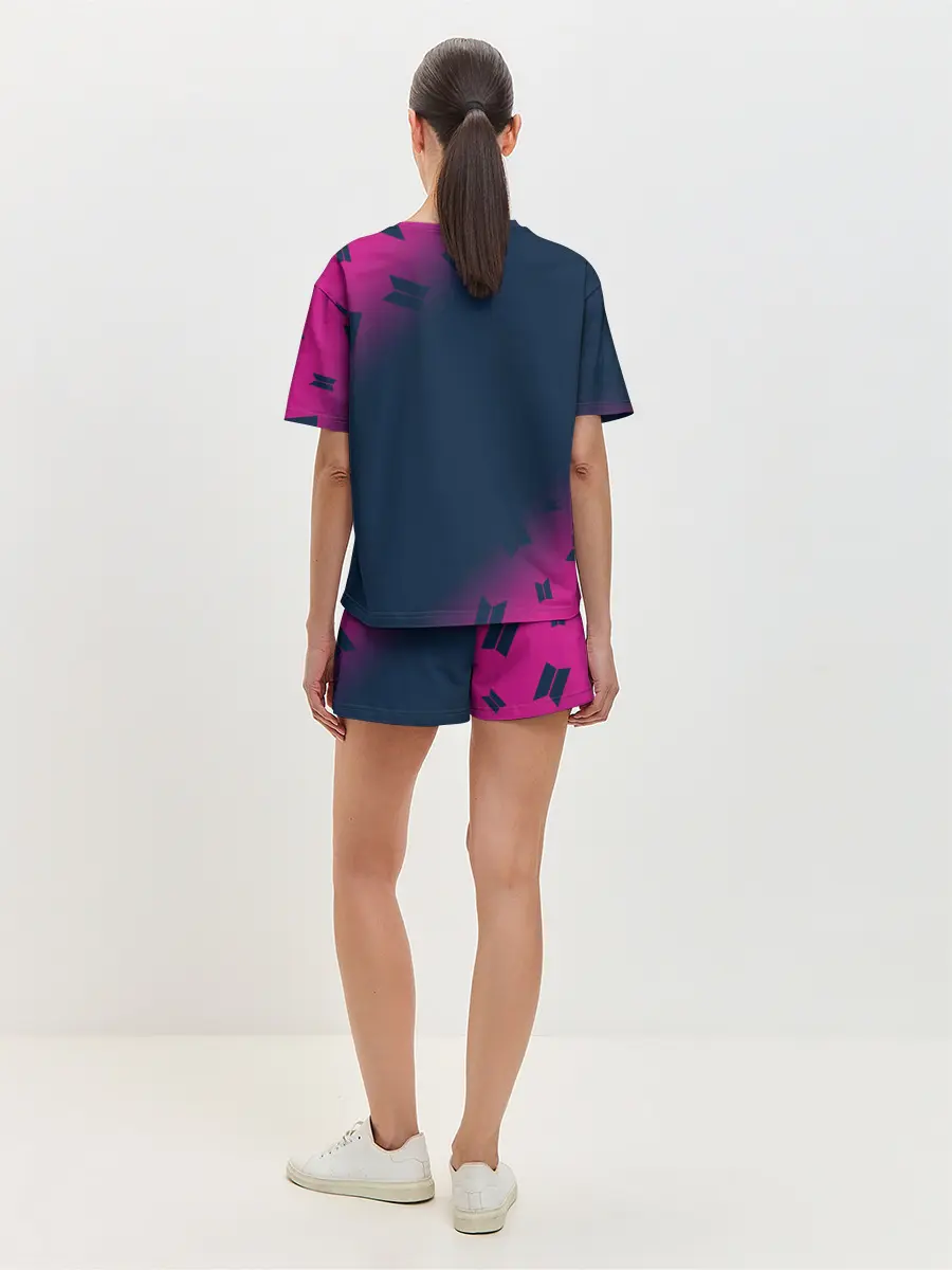 Женская пижама с шортами / BTS / БТС