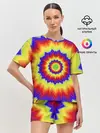 Женская пижама с шортами / Tie-Dye