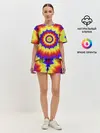 Женская пижама с шортами / Tie-Dye