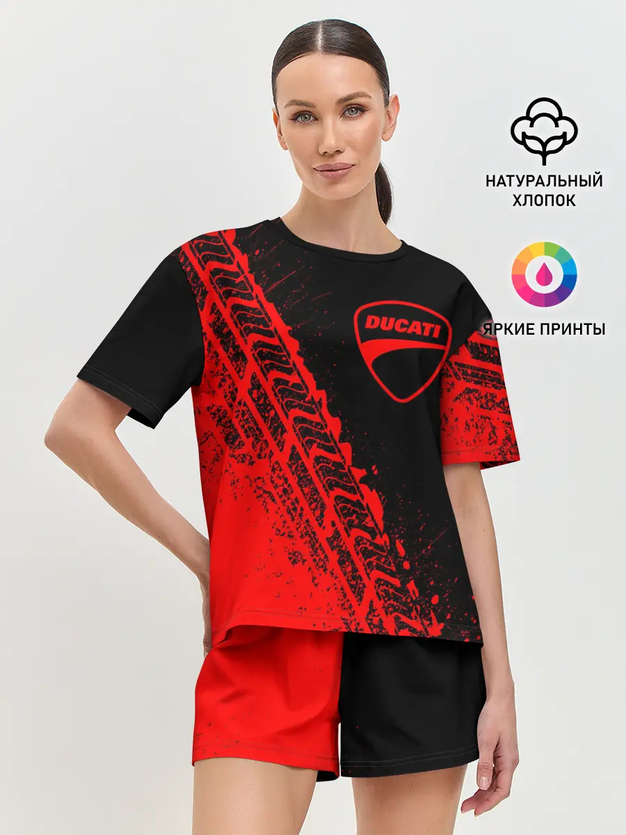 Женская пижама с шортами / DUCATI [3]