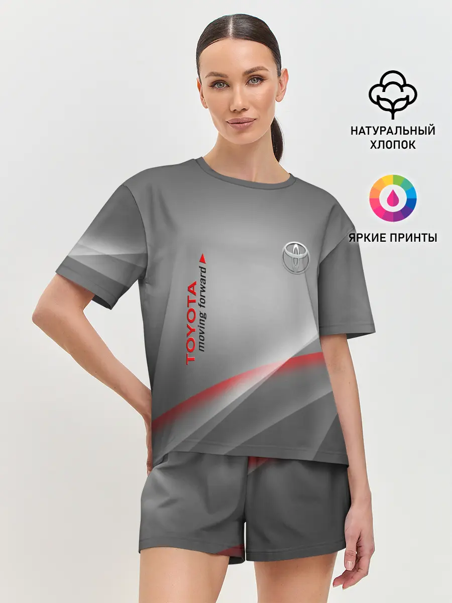 Женская пижама с шортами / TOYOTA