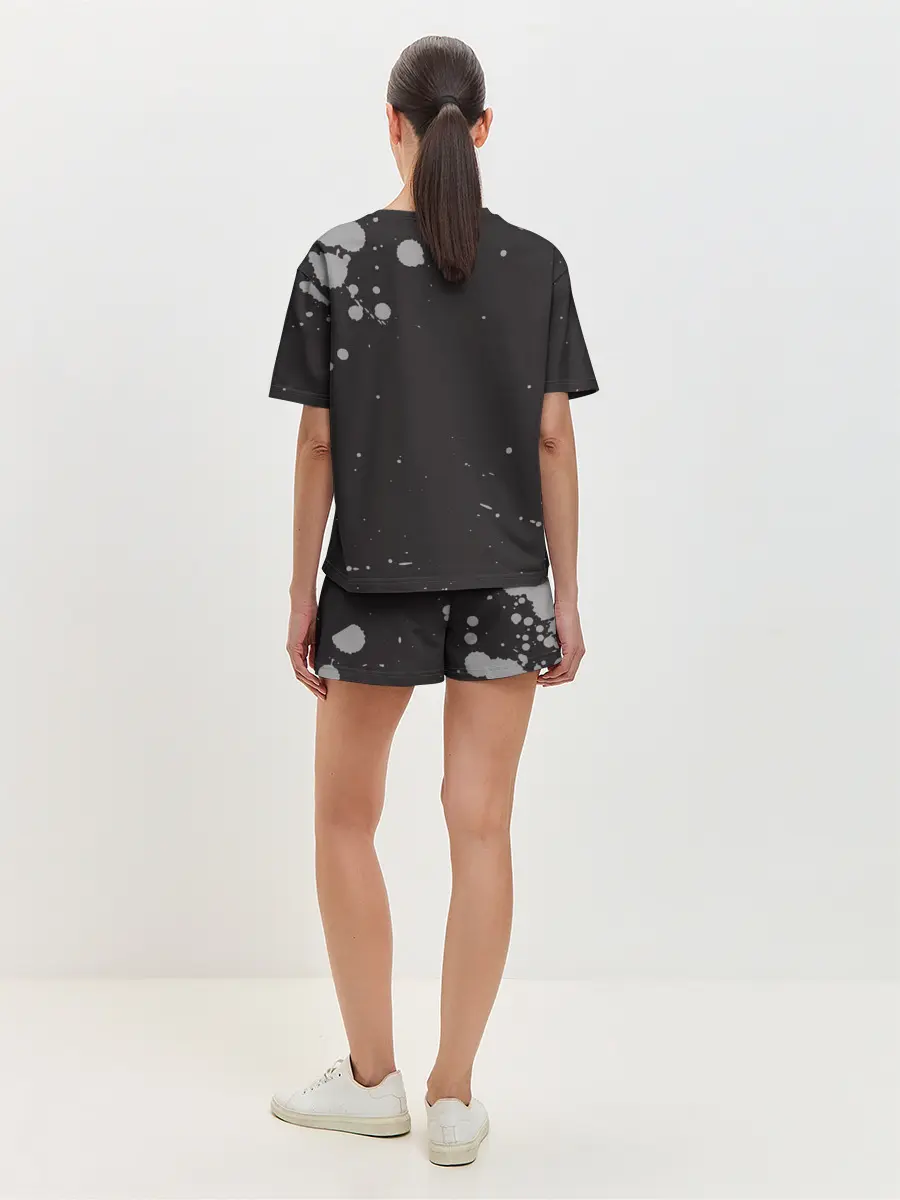 Женская пижама с шортами / RIDE FAST - DIE LAST | МОТО ЖИЗНЬ