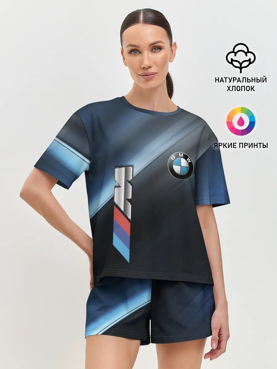 Женская пижама с шортами / BMW