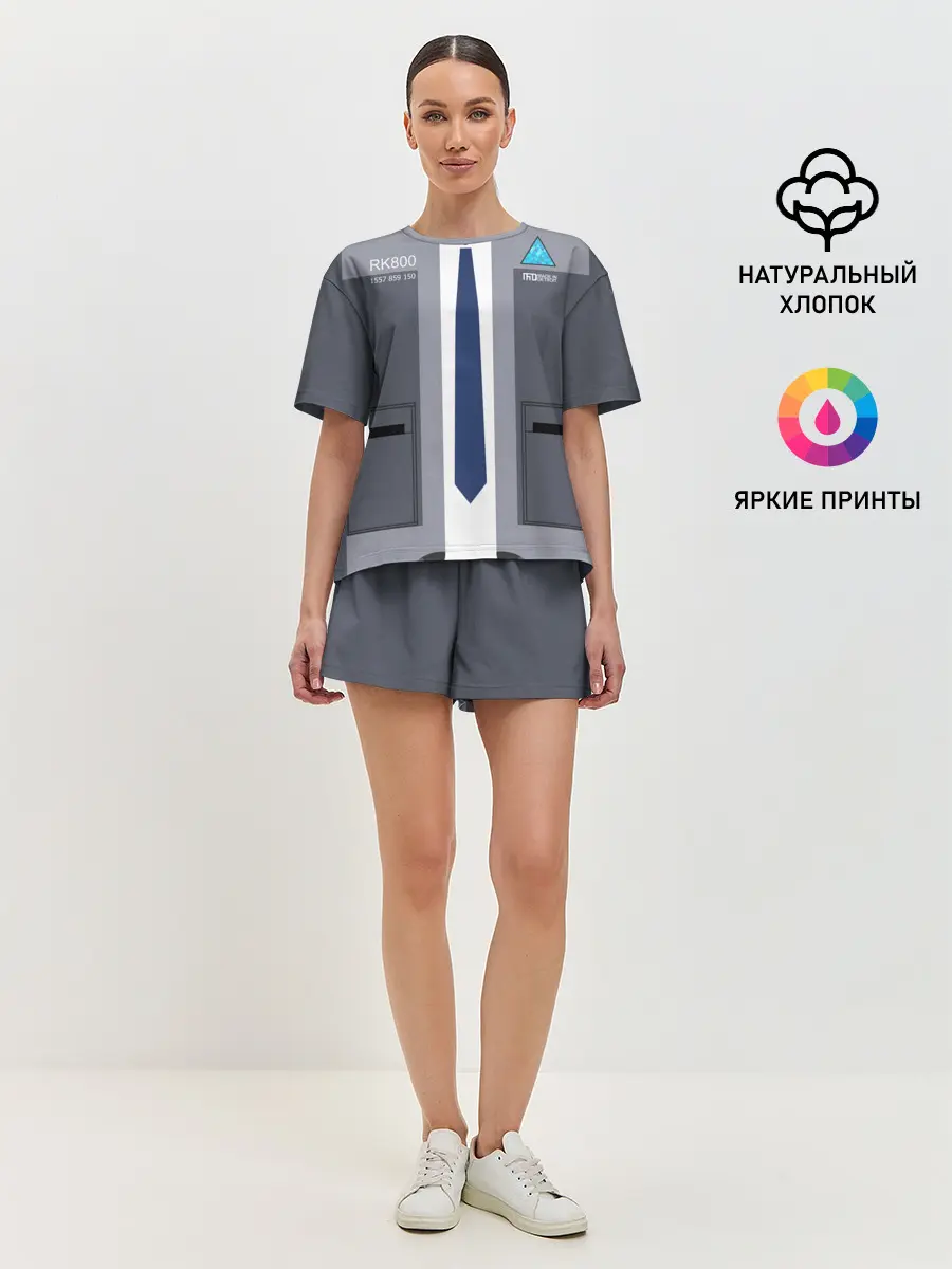 Женская пижама с шортами / Detroit:become