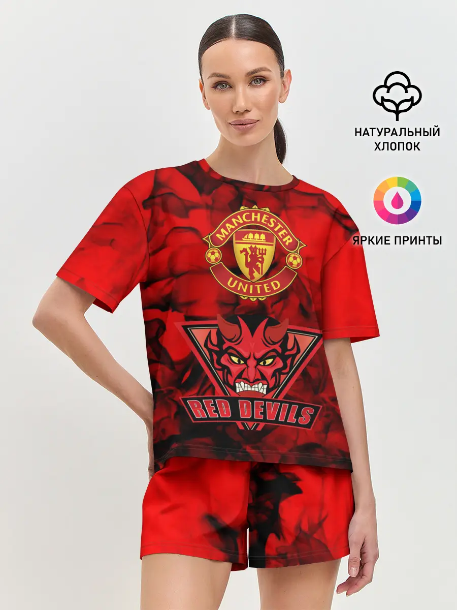 Женская пижама с шортами / Manchester United