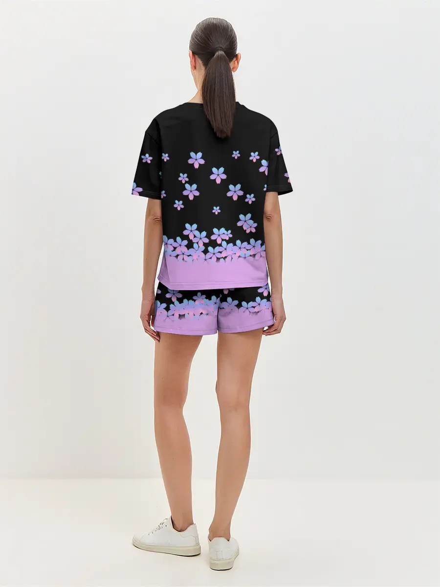 Женская пижама с шортами / BTS.