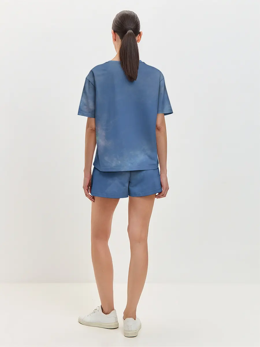 Женская пижама с шортами / Кубик Рубика