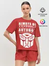Женская пижама с шортами / Трансформеры Avtobot