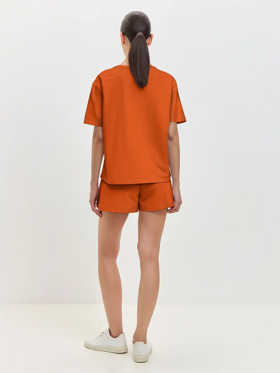 Женская пижама с шортами / сердце One Piece