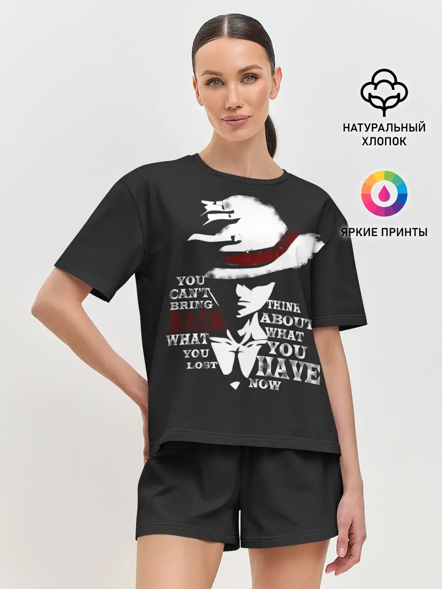 Женская пижама с шортами / Утраченного не вернуть One Piece