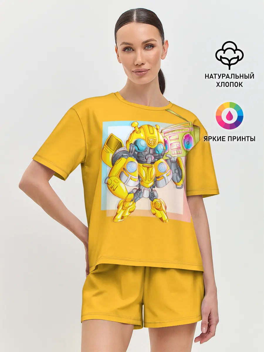 Женская пижама с шортами / Transformers