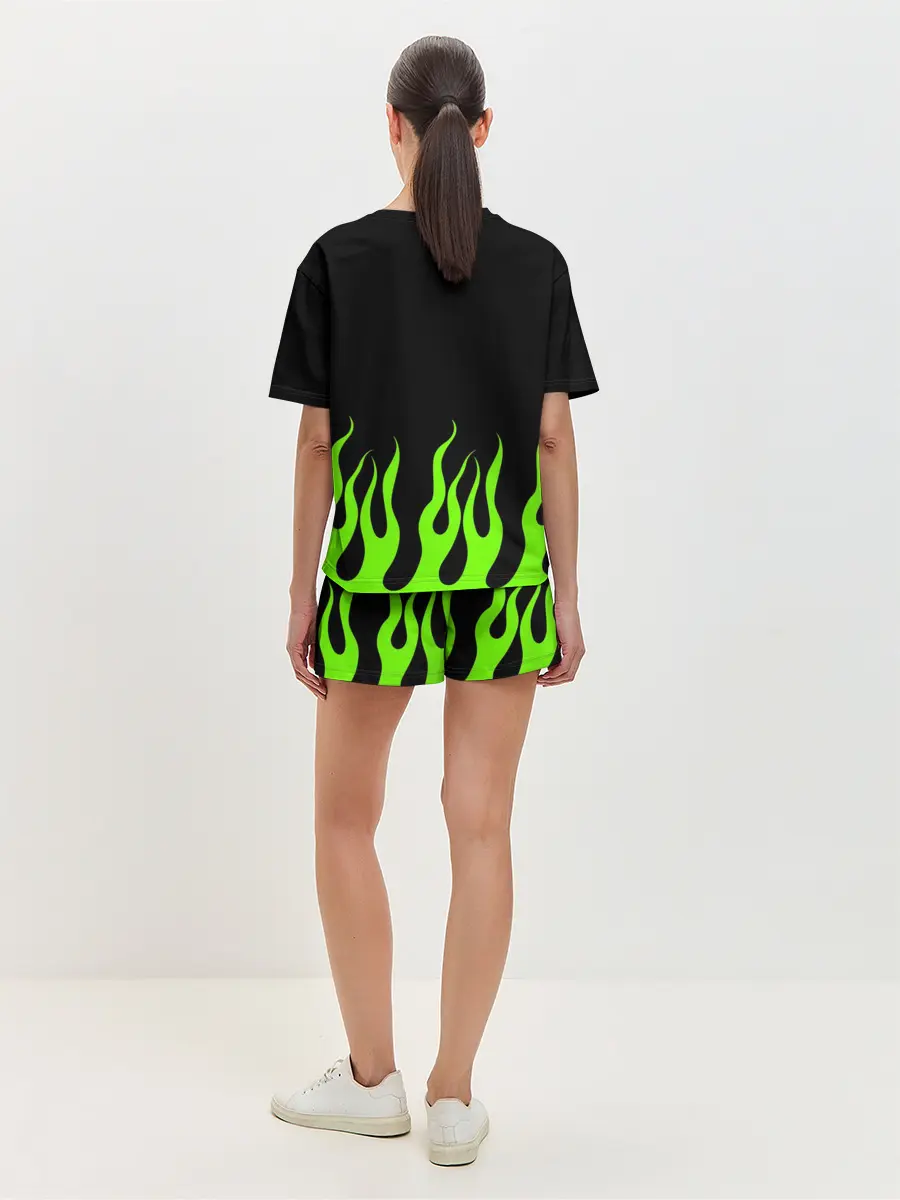 Женская пижама с шортами / billie eilish