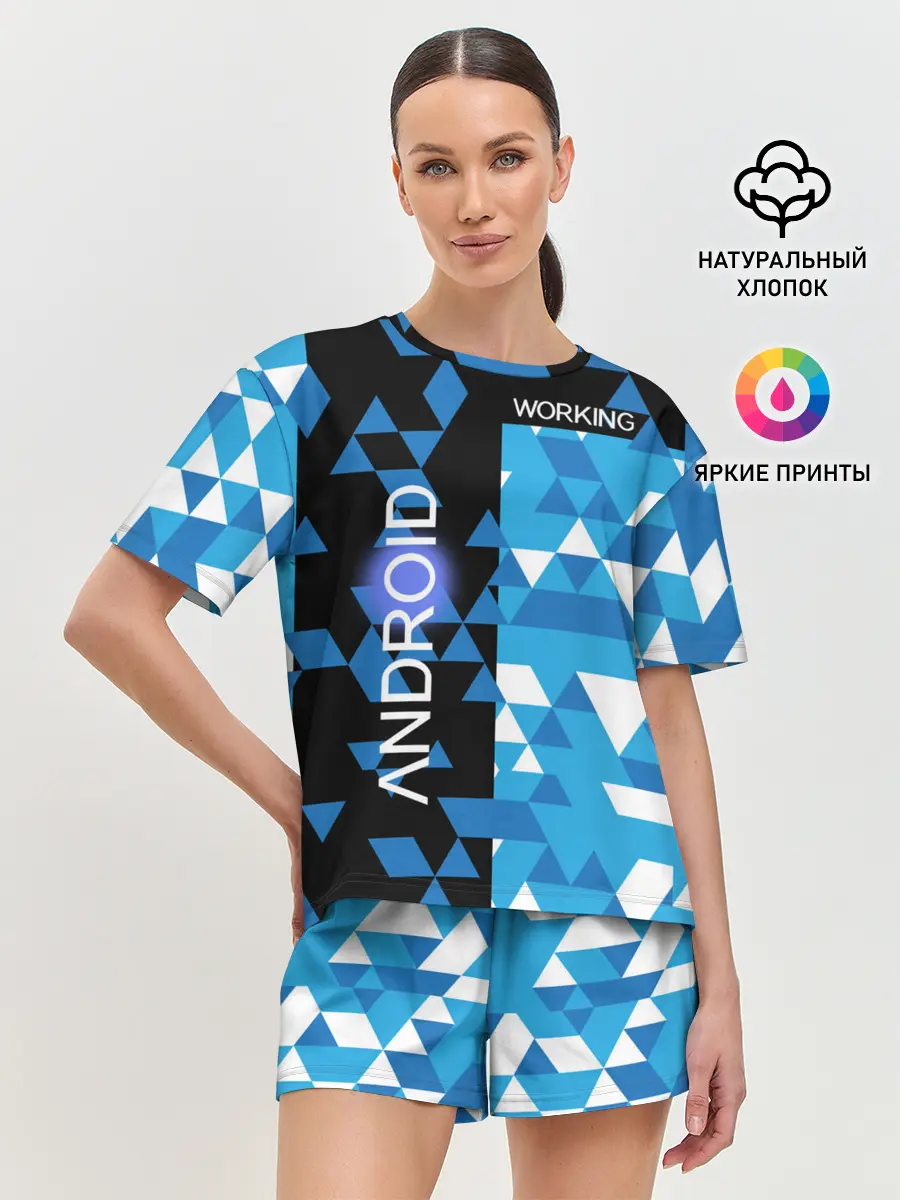 Женская пижама с шортами / Detroit:become