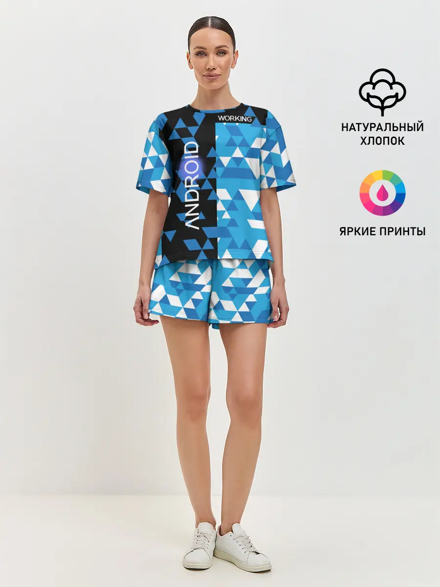 Женская пижама с шортами / Detroit:become