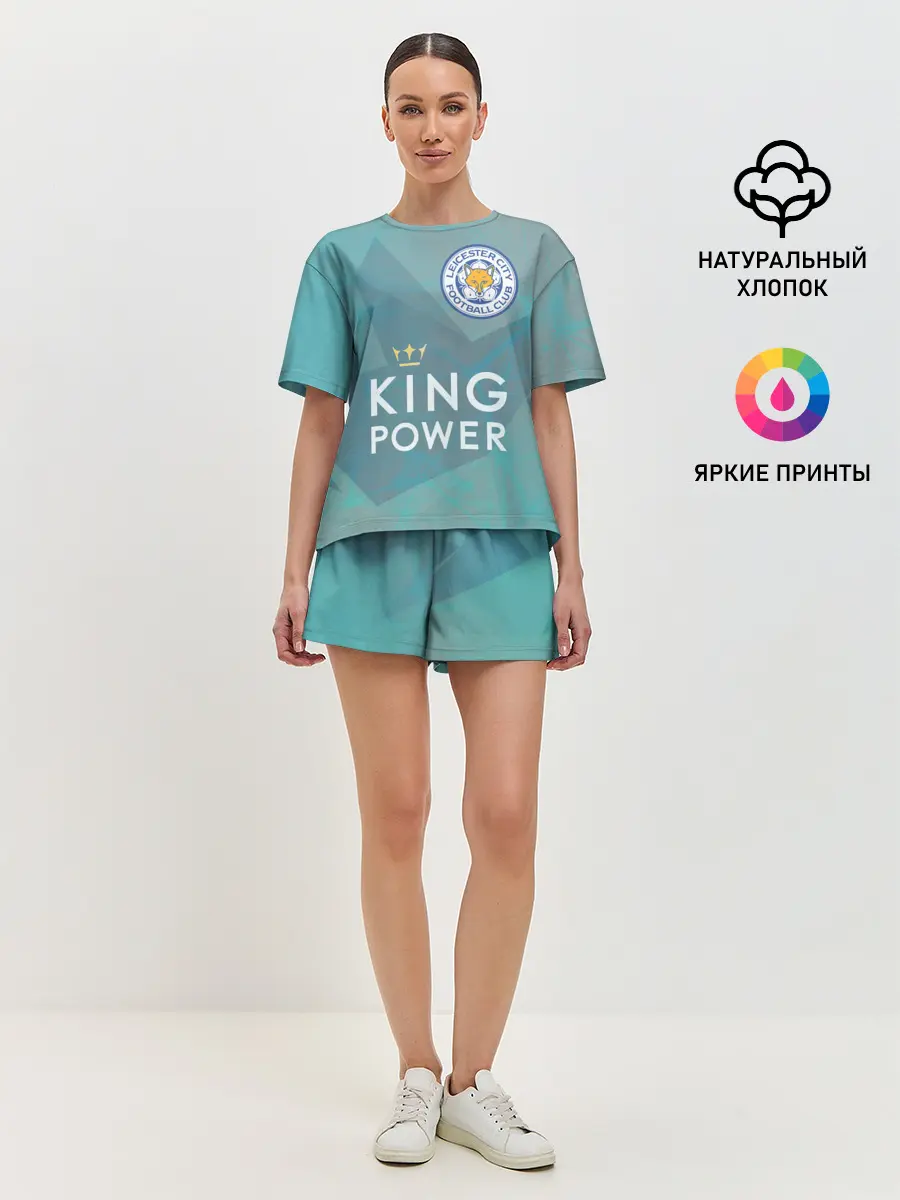 Женская пижама с шортами / Лестер Сити