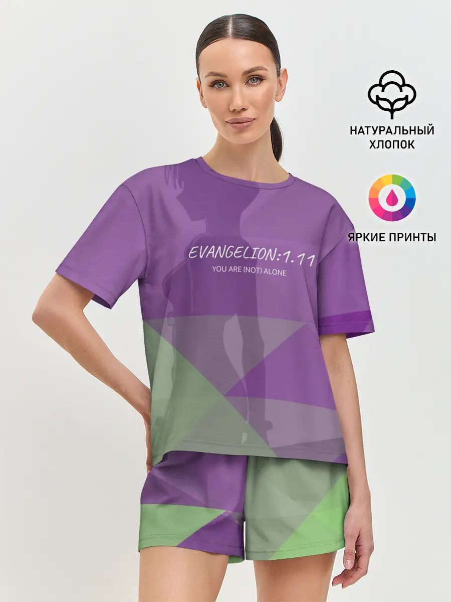 Женская пижама с шортами / Evangelion: 1.11