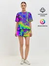 Женская пижама с шортами / NEON&ACID