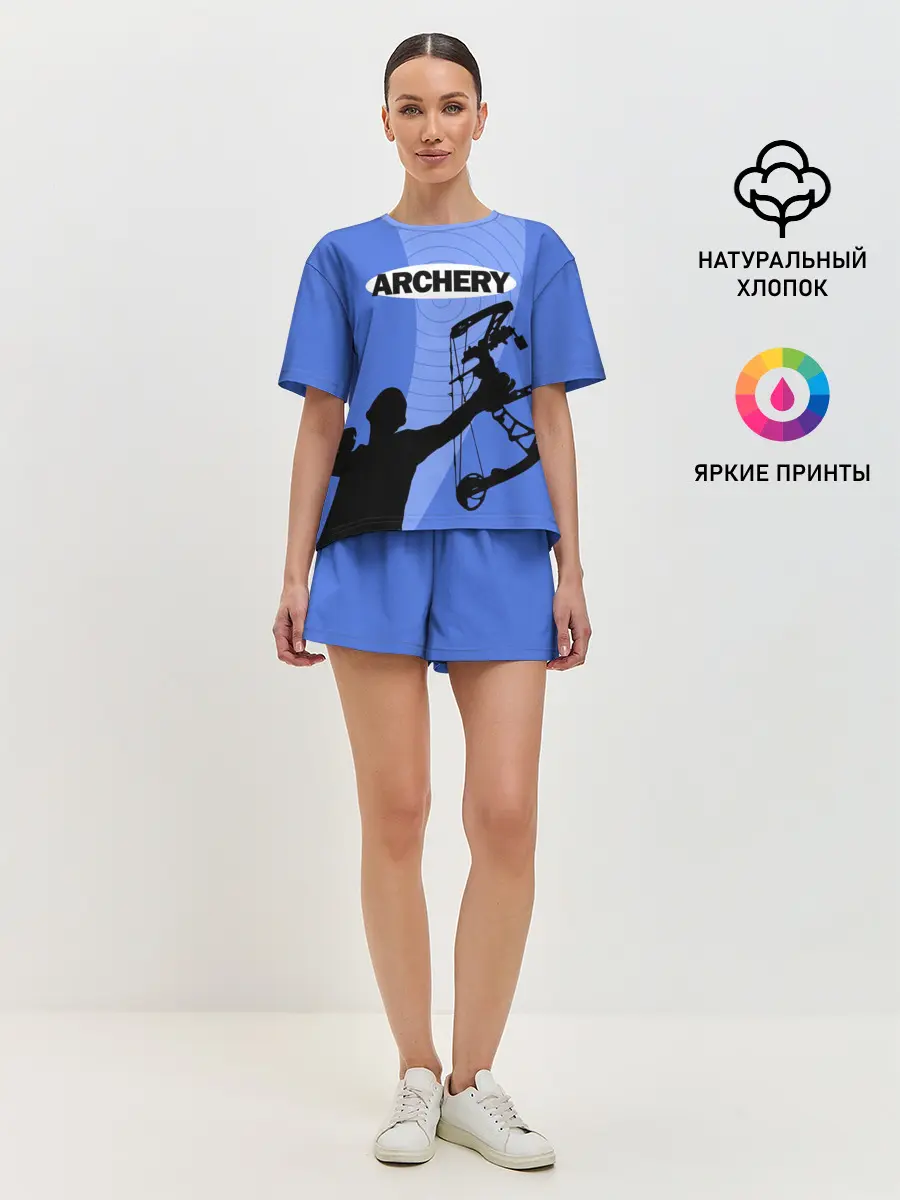 Женская пижама с шортами / Archery