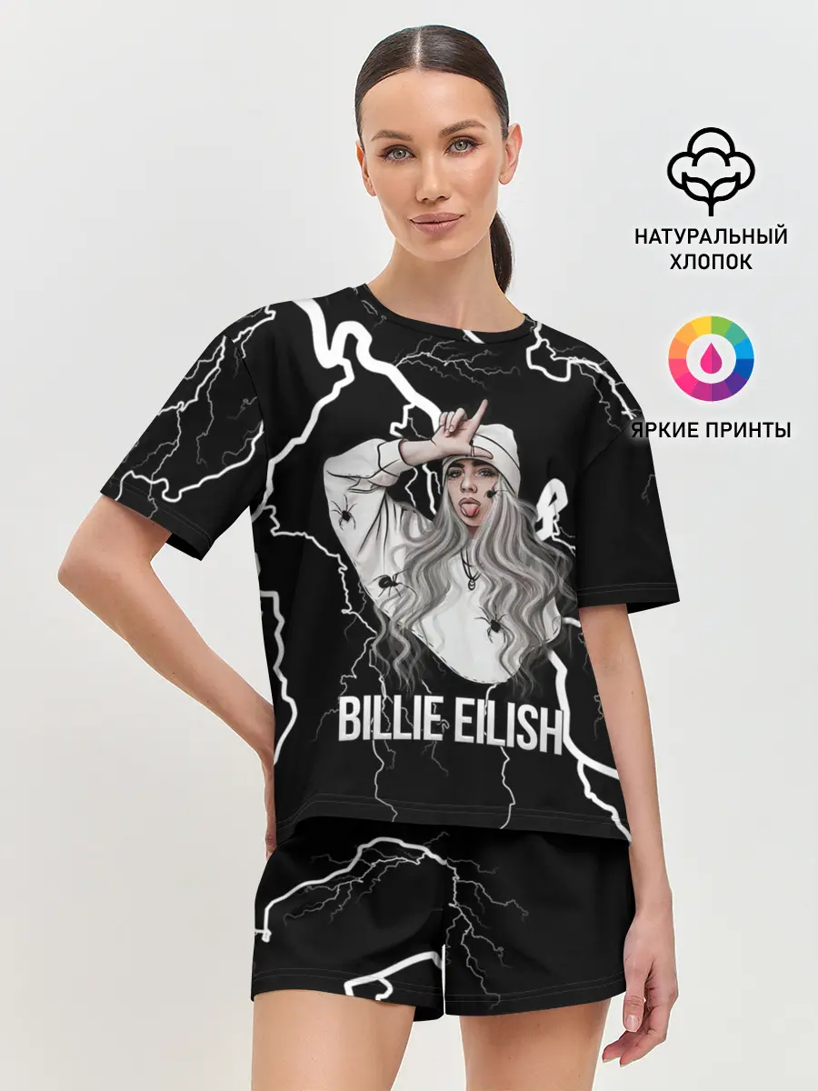 Женская пижама с шортами / BILLIE EILISH