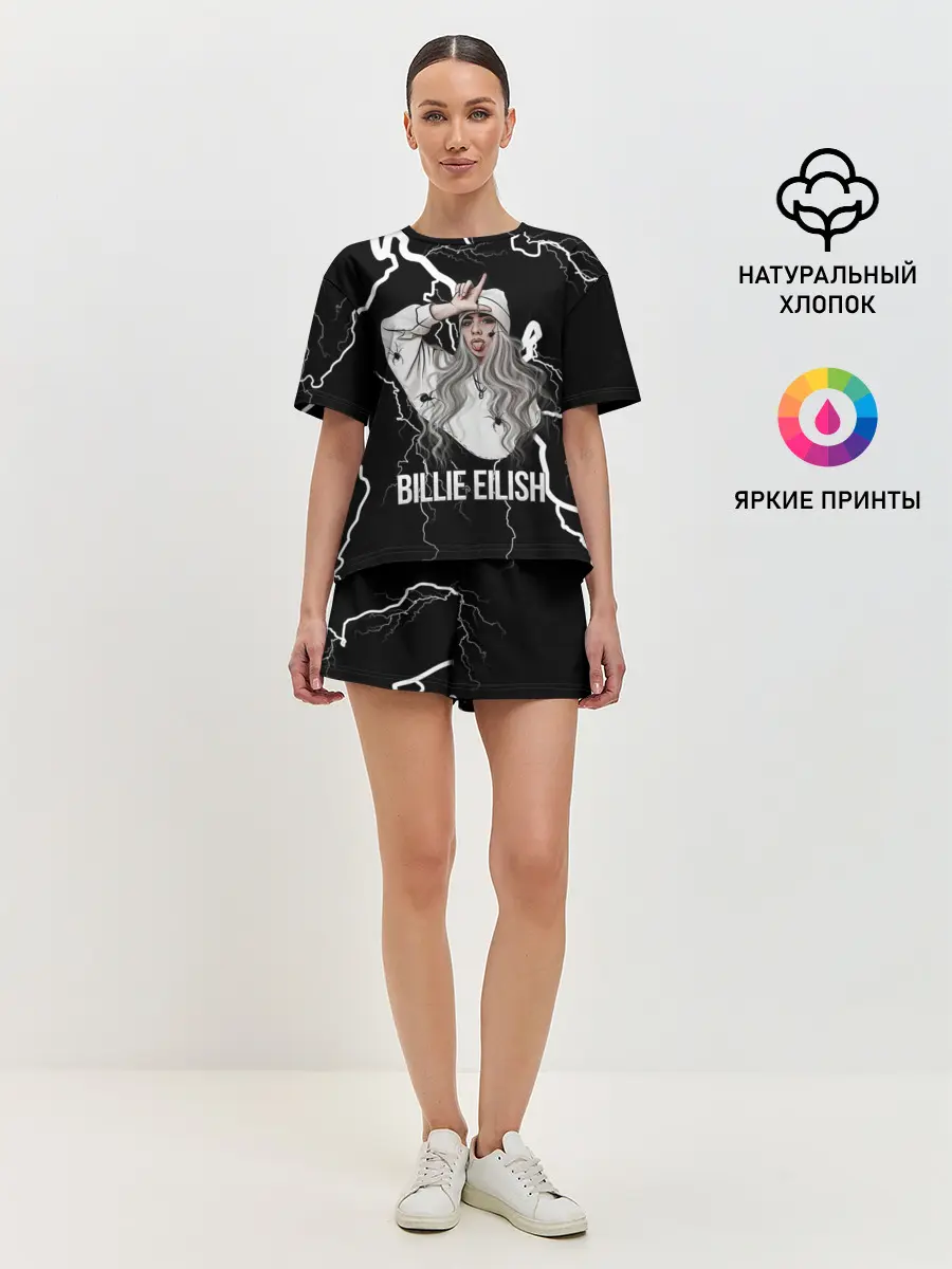 Женская пижама с шортами / BILLIE EILISH