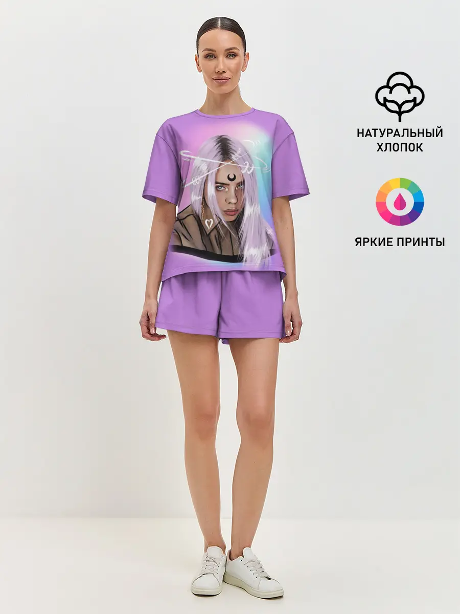 Женская пижама с шортами / BILLIE EILISH