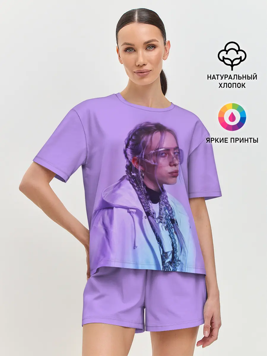 Женская пижама с шортами / BILLIE EILISH
