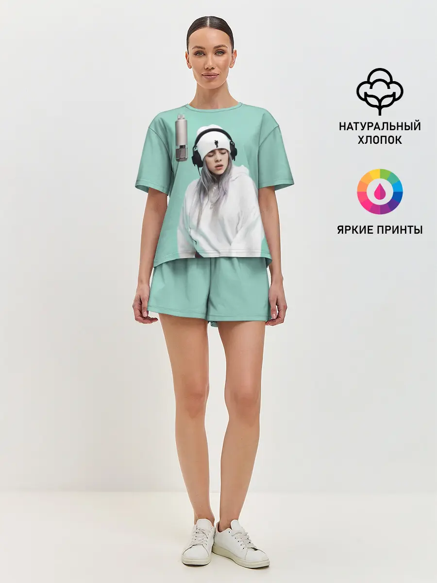 Женская пижама с шортами / BILLIE EILISH