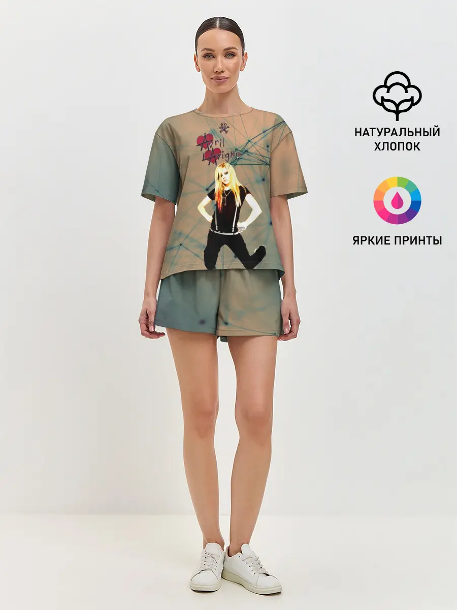 Женская пижама с шортами / Avril Lavigne