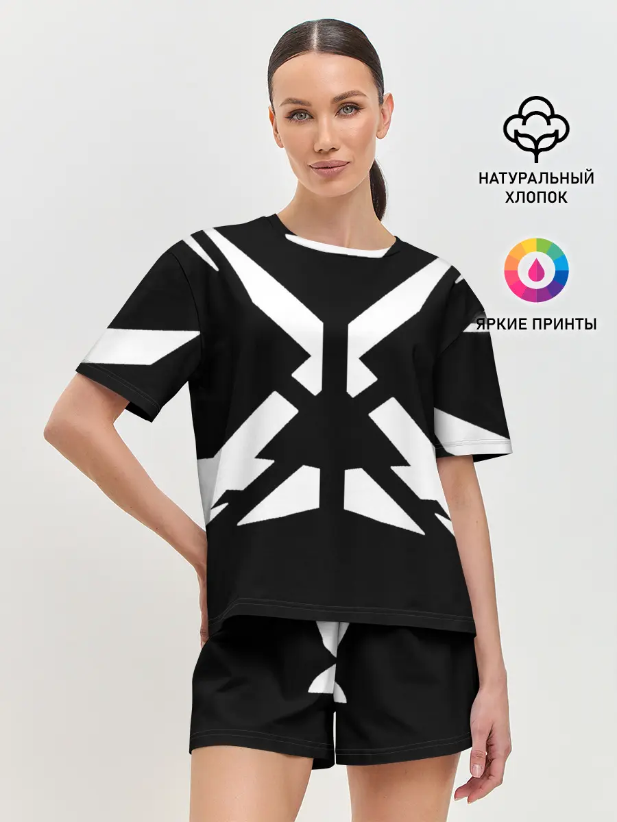 Женская пижама с шортами / MOZA