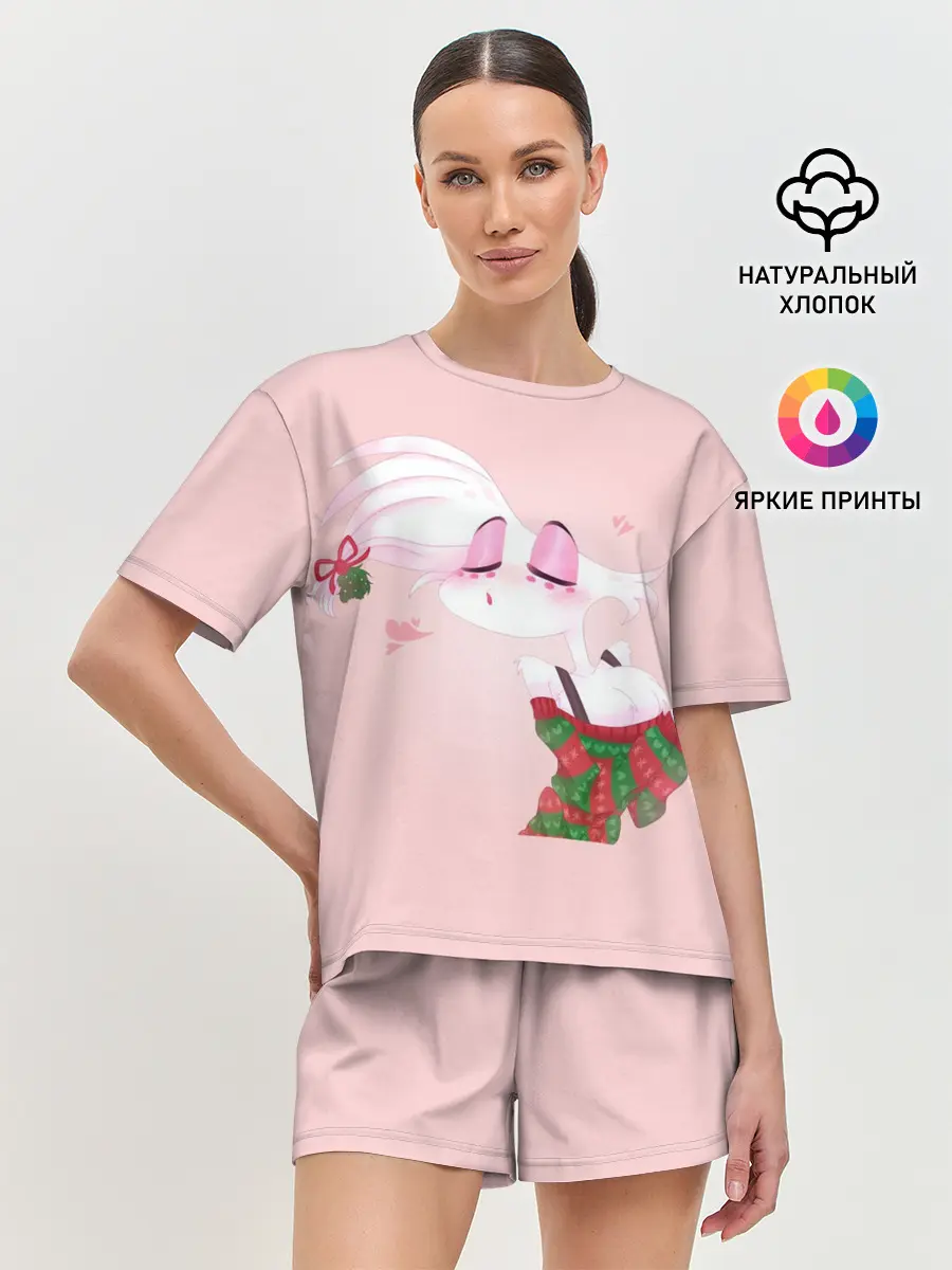 Женская пижама с шортами / Энджел даст